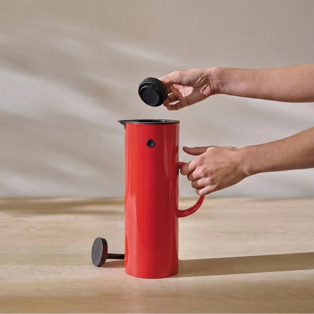 Stelton - Termoskanna 1 L. - Cherry red