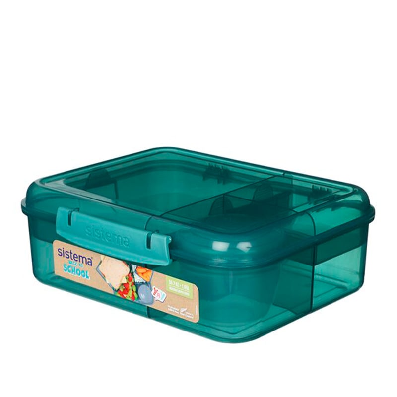 Sistema - Bento Cube Lunchlåda 1,65 L - Grön
