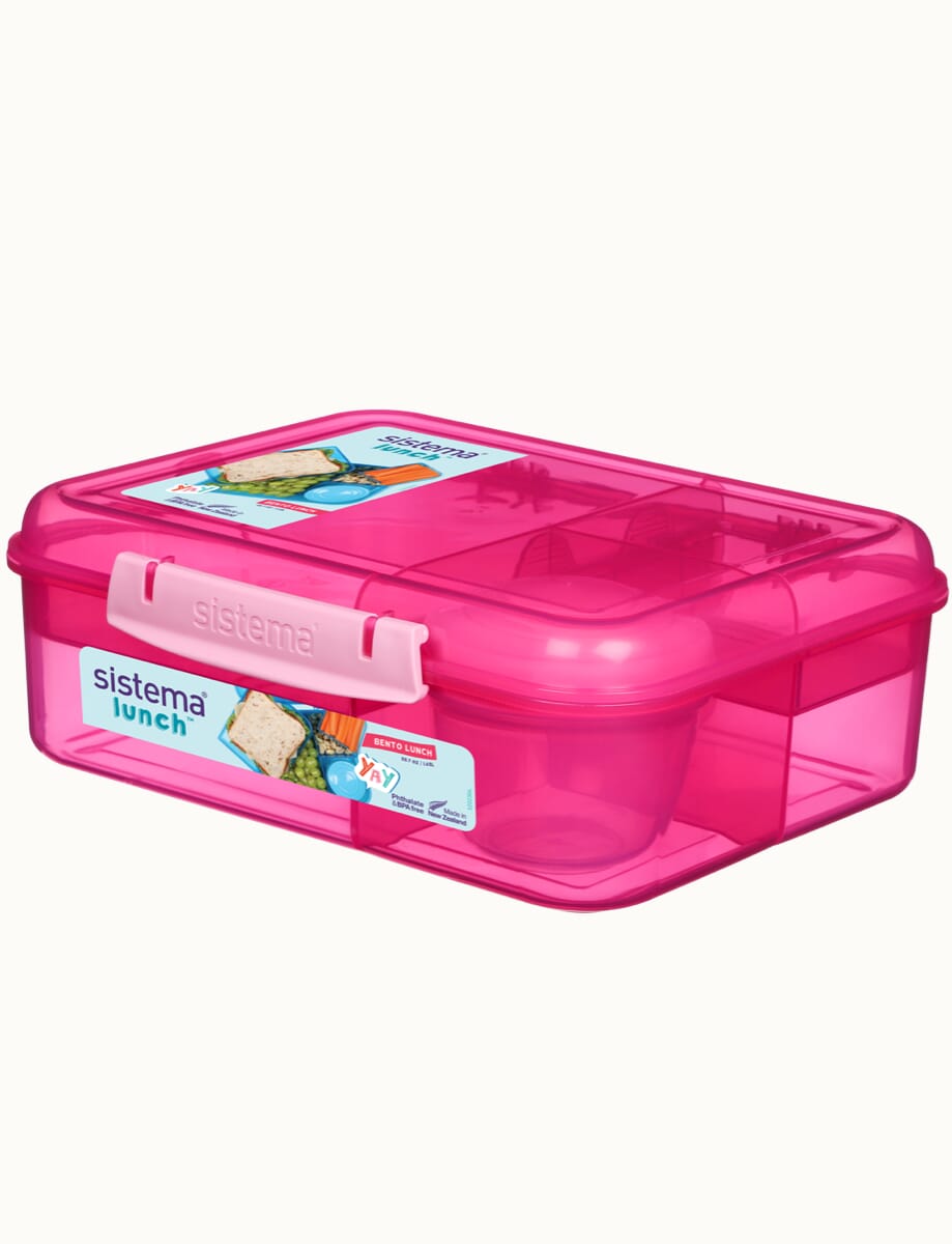 Sistema - Matlåda 1,65 L Bento Box Lunch rosa