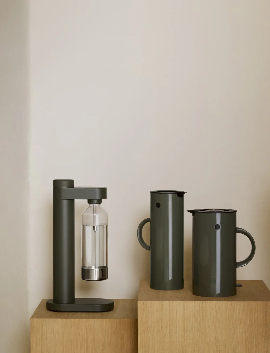 Stelton - Sodamaskin BRUS mörk skog