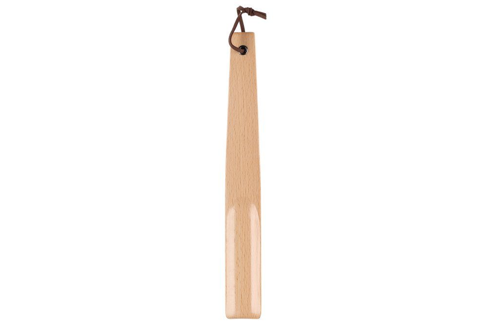 Skohorn i trä - Natur 38 cm