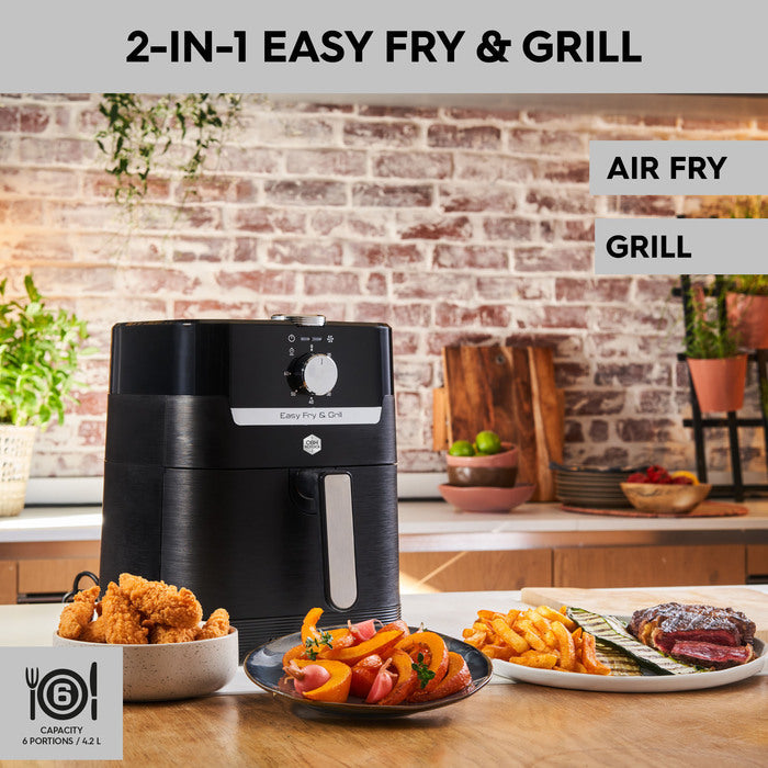 OBH Nordica - Air Fryer Classic 2-i-1 - Svart 