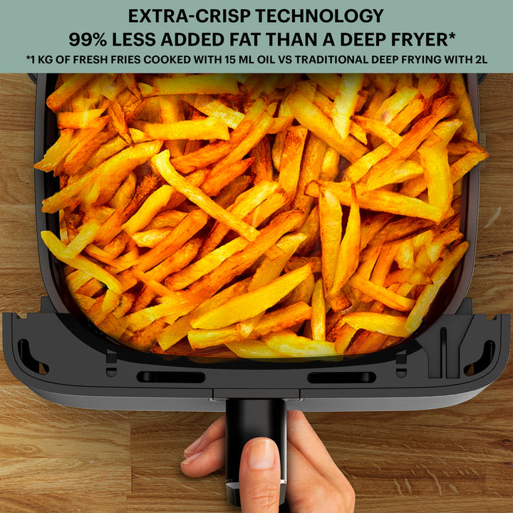 OBH Nordica - Easy Fry Mega Air Fryer 7,5 L svart