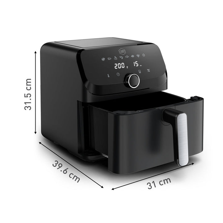 OBH Nordica - Easy Fry Mega Air Fryer 7,5 L svart