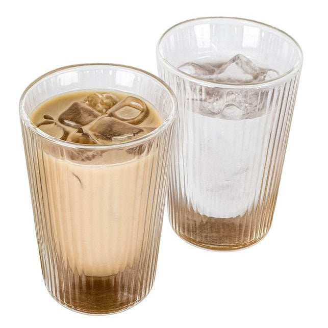 Daily termoglas med riller 2 stk. 35cl