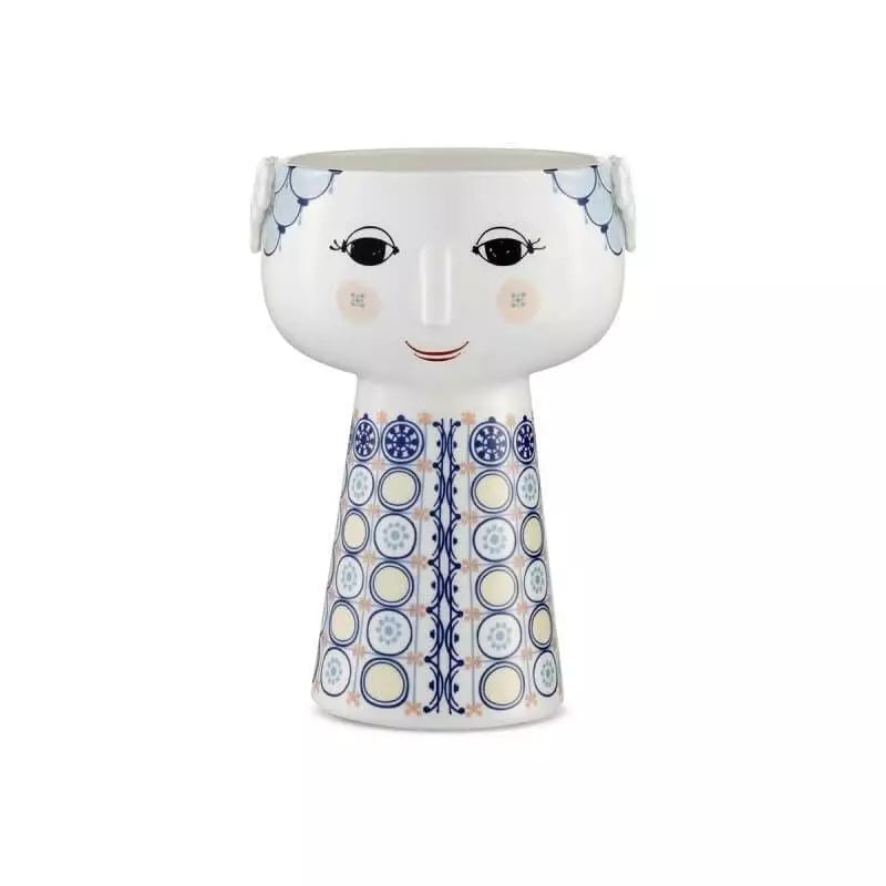 Bjørn Wiinblad - Eva Vas H18,5 cm blå