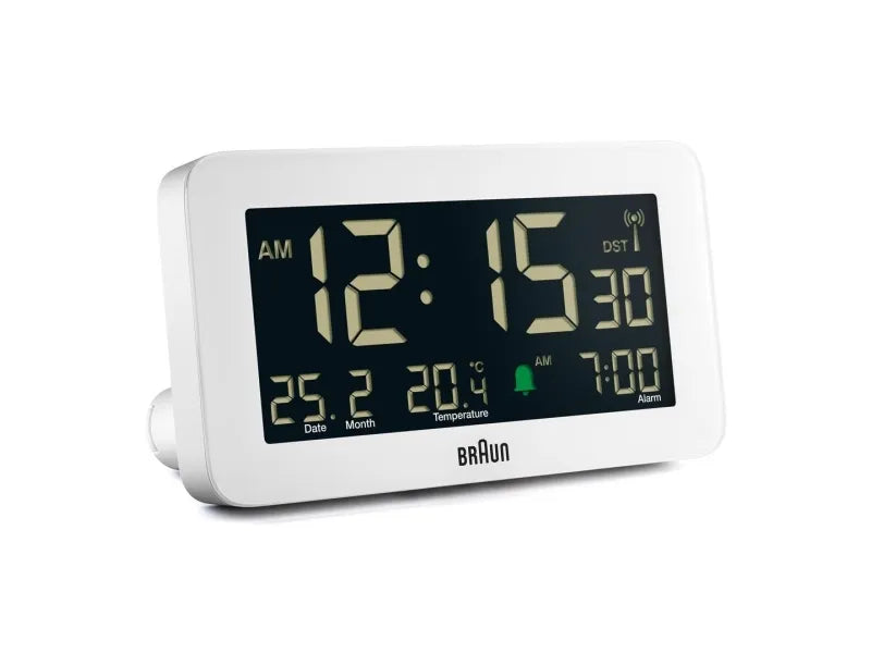 Braun - BC10W-DCF - Digital väckarklocka