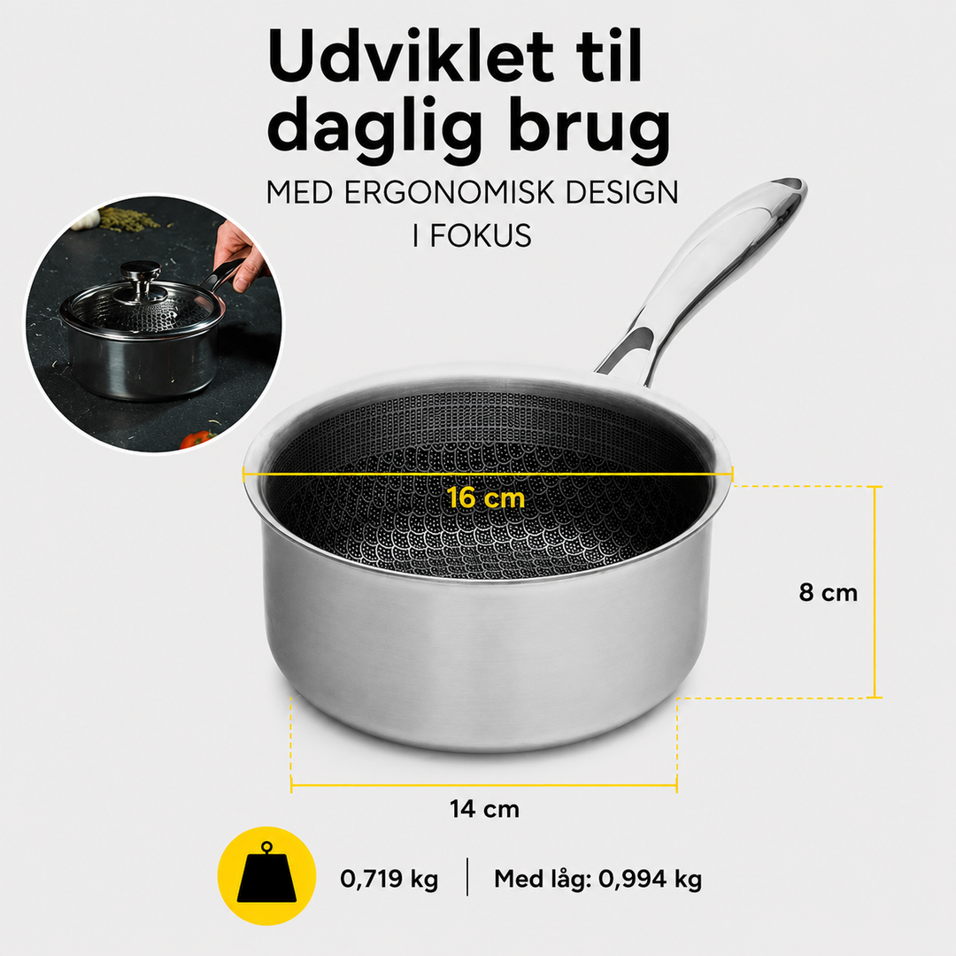 Miso - Hybrid grytset 1,6, 3 & 5 L Inkl. lock