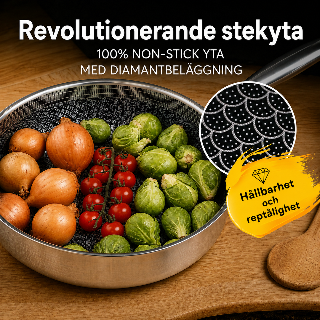 Miso - Hybrid stek- & sautépanneset 26 & 28 cm inkl. lock