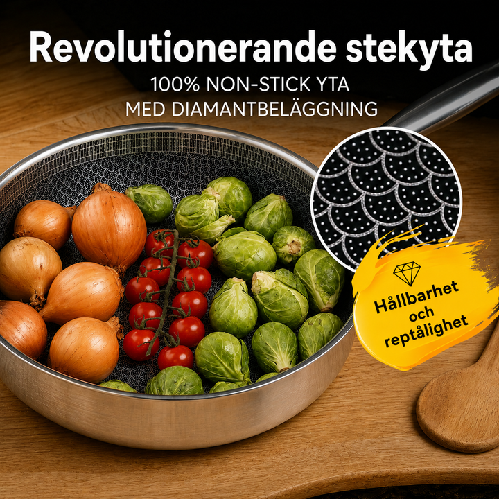 Miso - Hybrid stek- & sautépanneset 26 & 28 cm inkl. lock