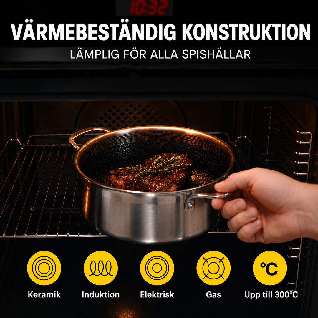 Miso - Hybrida grytset 1,6 & 3 L inkl. lock