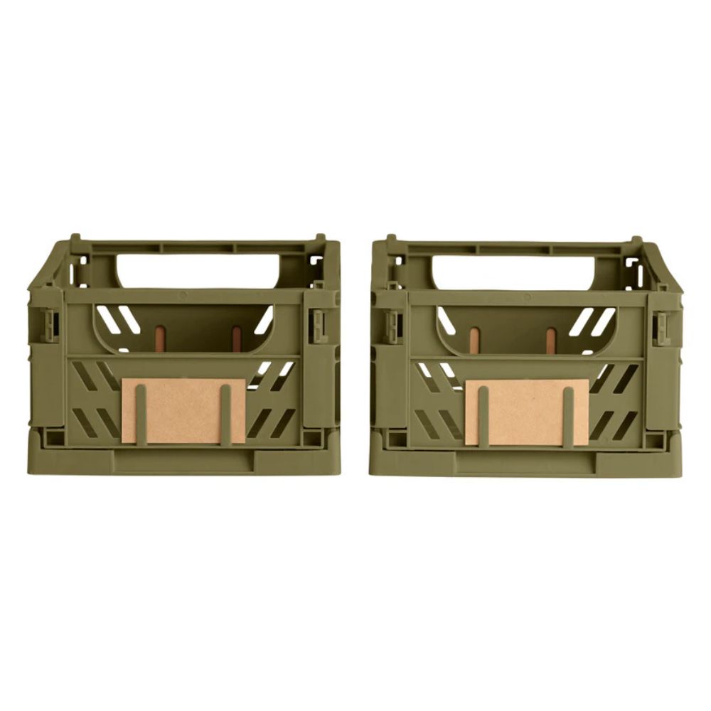 Day - Förvaringslåda grön 2 st. 25x16,5x10 cm