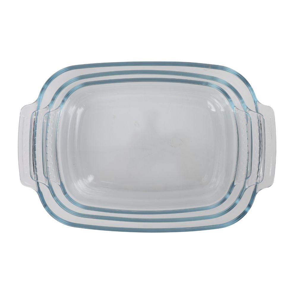 Conzept - Ugnssäker glasform, set med 3 delar.