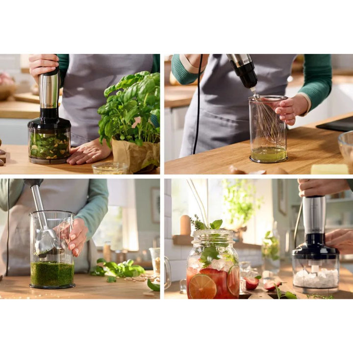 Bosch - Stavmixer 1000 W med minihackare och visp