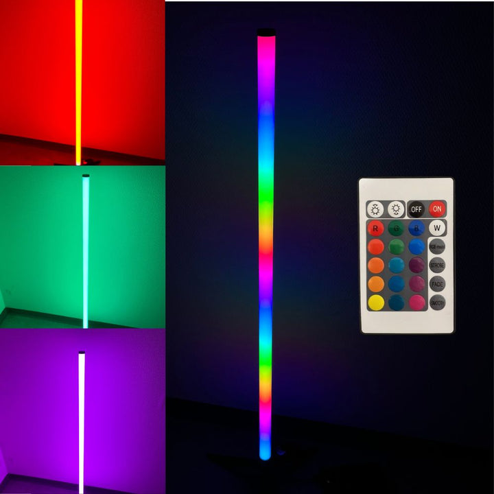 Grundig - Golvlampa - med 16 färger och olika effekter 120 cm