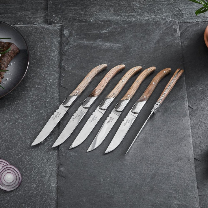 Laguiole by Haws stekknivar 6 st. ek