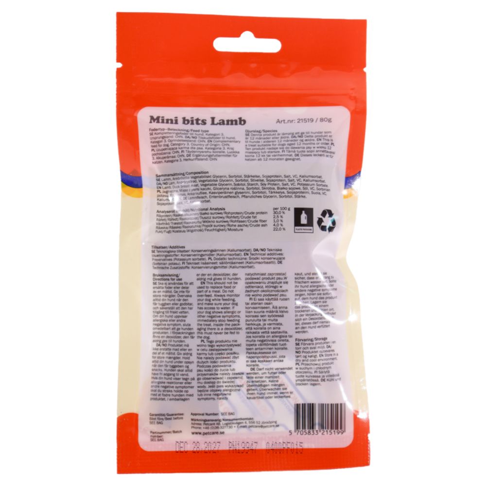 Småland - Mini Bits Lamb 80g