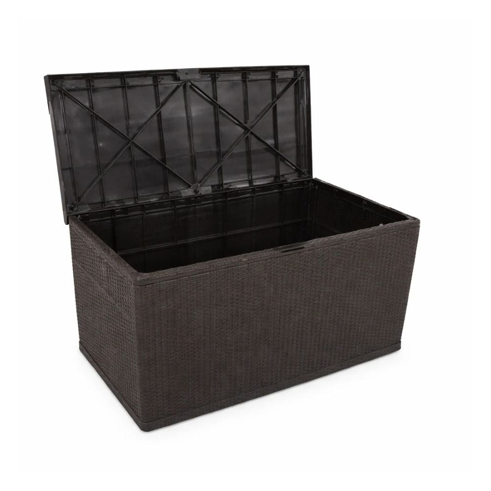 Dynbox 120x61x63 cm - svart konstrotting