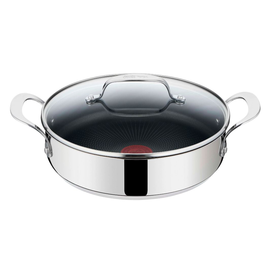 Tefal - Jamie Oliver Essential SS sautépanna 25 cm 3,2 L med lock