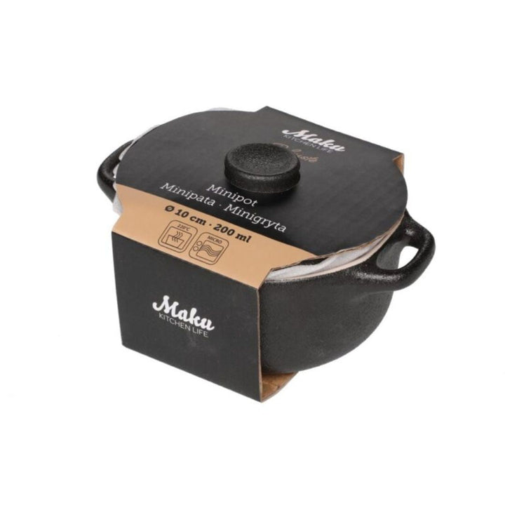 Maku - Robust mini keramikgryta m/lock