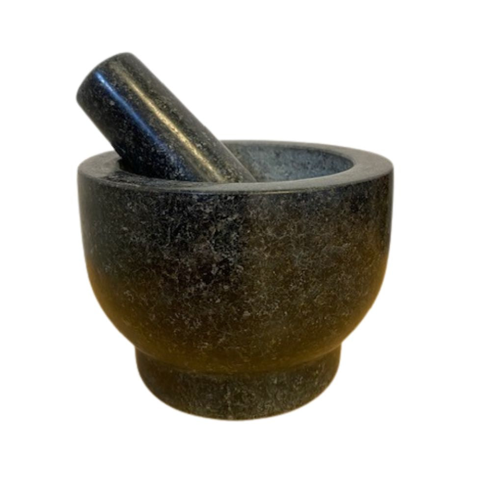 Murbruk 14x10 cm marmor mörkgrå