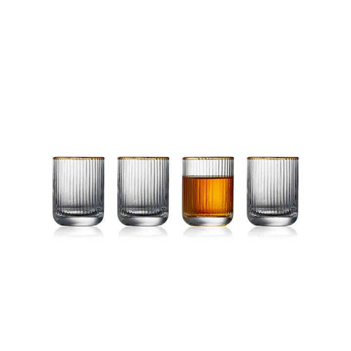 Lyngby glas - Palermo Shotsglas Gold 6 cl. 6 stk.