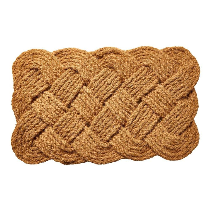 Dörrmatta - flätat mönster 40x60 jute