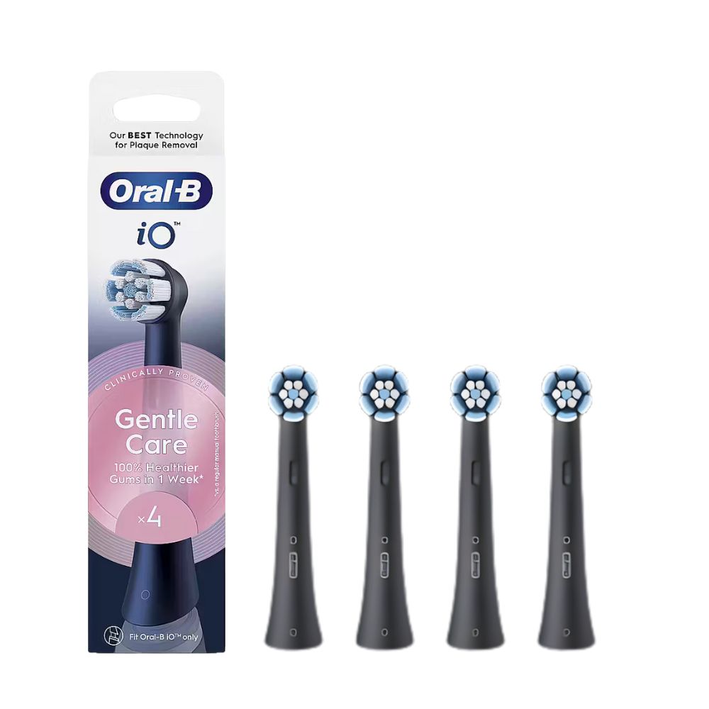 Oral-B - Lösa tandborstar IO Ultimateclean sensitive 4-pack svarta