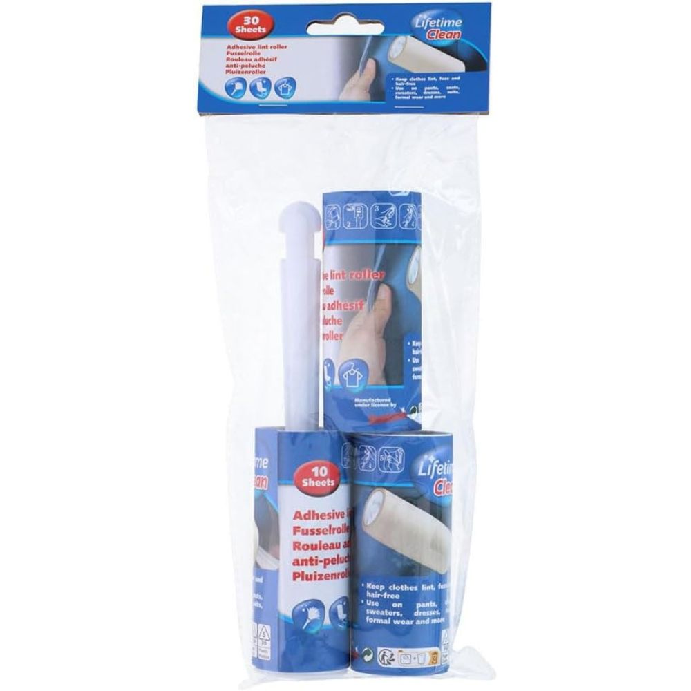 Livstid - Luddrulle 3 st. med handtag