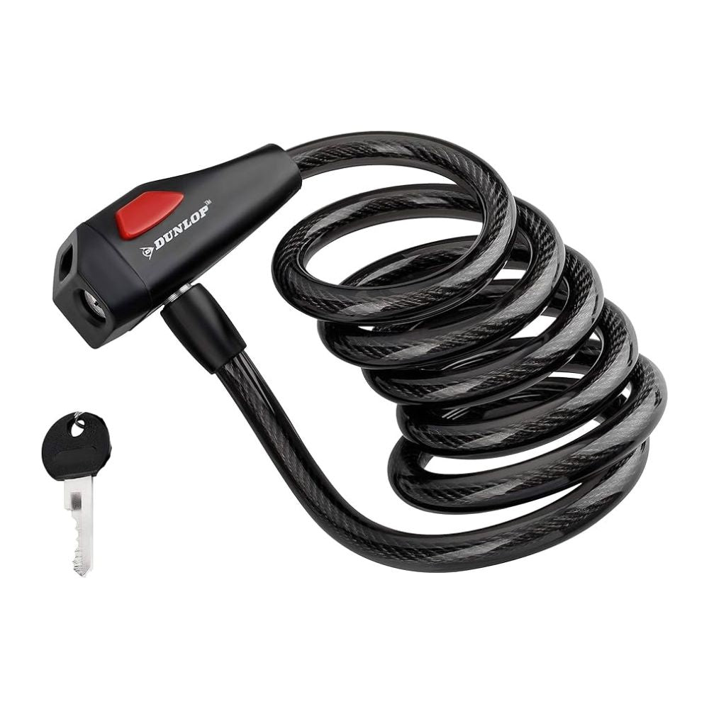 Dunlop - Vajerlås med nyckel