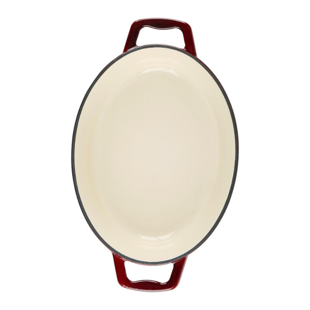 Alpina - Kruka 5L - gjutjärn vinröd