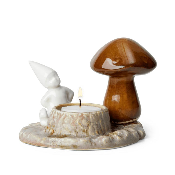 Kähler - Christmas Tales Julelys H9.5 hvid