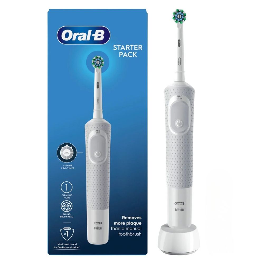 Oral B - tandborste Vitality startpaket med extra löst tandborsthuvud