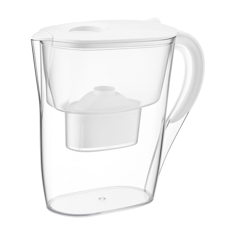 Conzept - Vattenfilterkanna med kolfilter i vitt