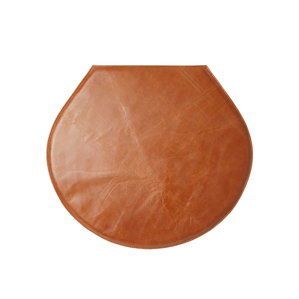 Sittdyna till Arne Jacobsen 7:e stolen - cognacskinn