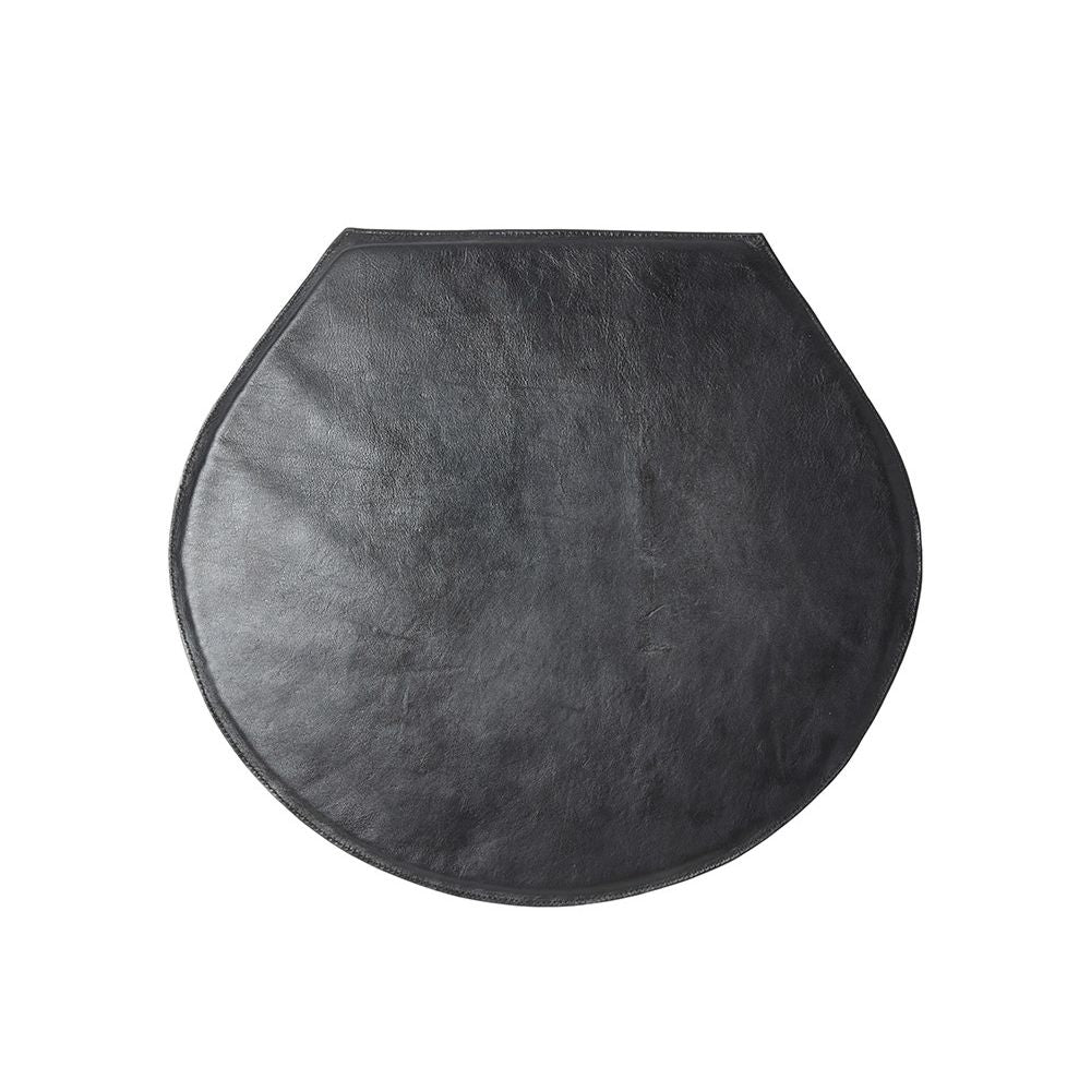 Sittdyna till Arne Jacobsen 7:e stolen - svart läder