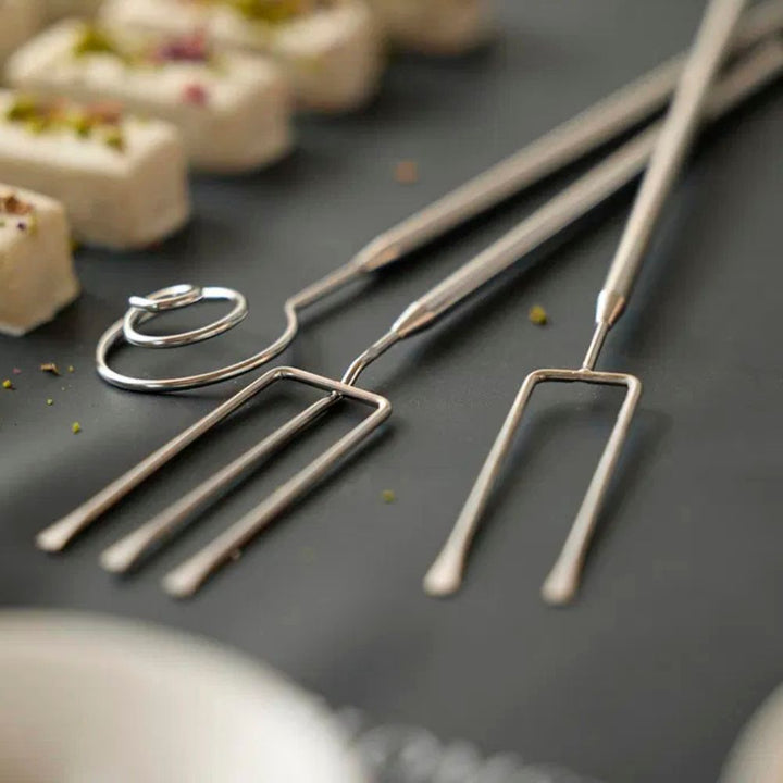 Blomsterbergs - Chokladgafflar 3 st. Stål