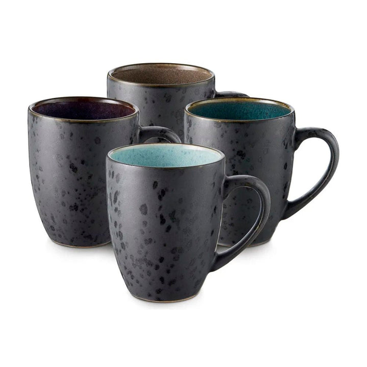 Bitz - Mugg 30cl svart mörk 4 st.