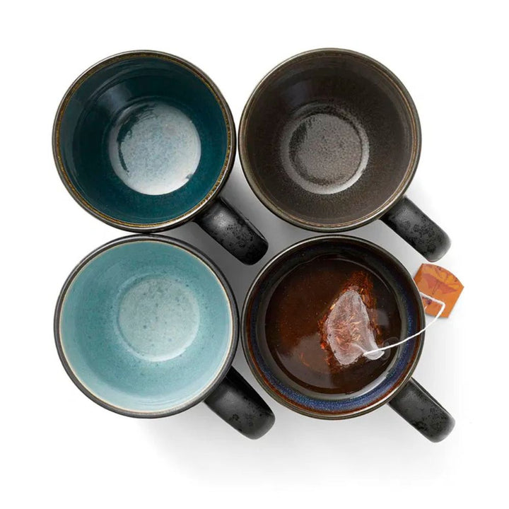 Bitz - Mugg 30cl svart mörk 4 st.