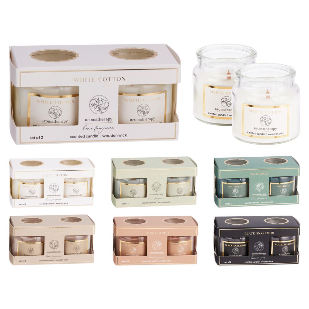 Doftljus 2 st - blandade dofter