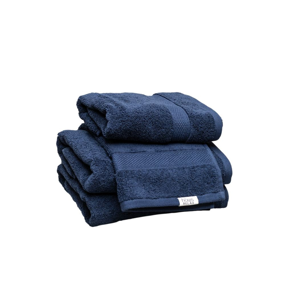 Haws Relax - Håndklæde sæt 4 stk. Navy
