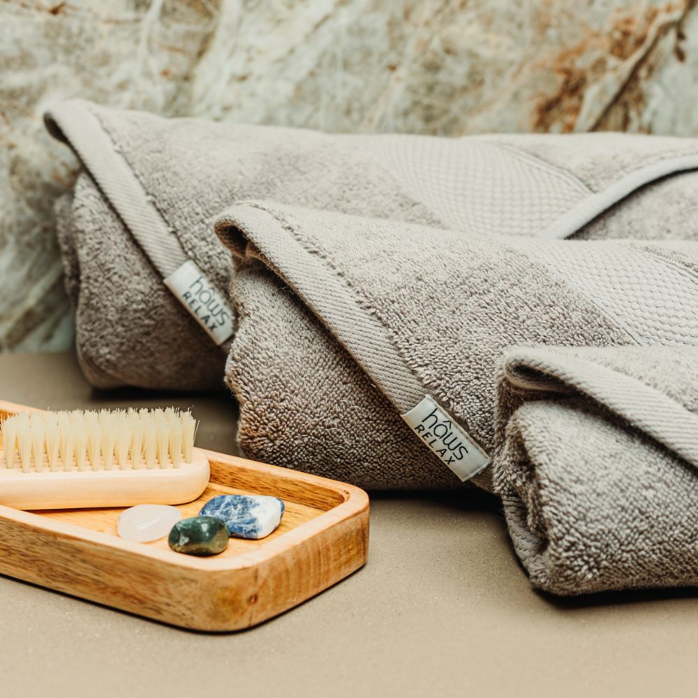 Haws Relax - Handduksset 4 delar grå