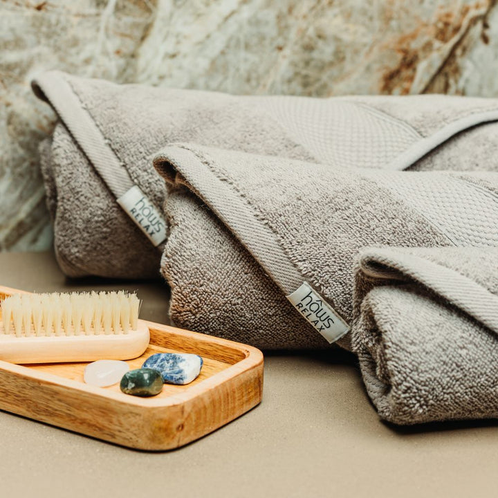 Haws Relax - Handduksset 4 delar grå