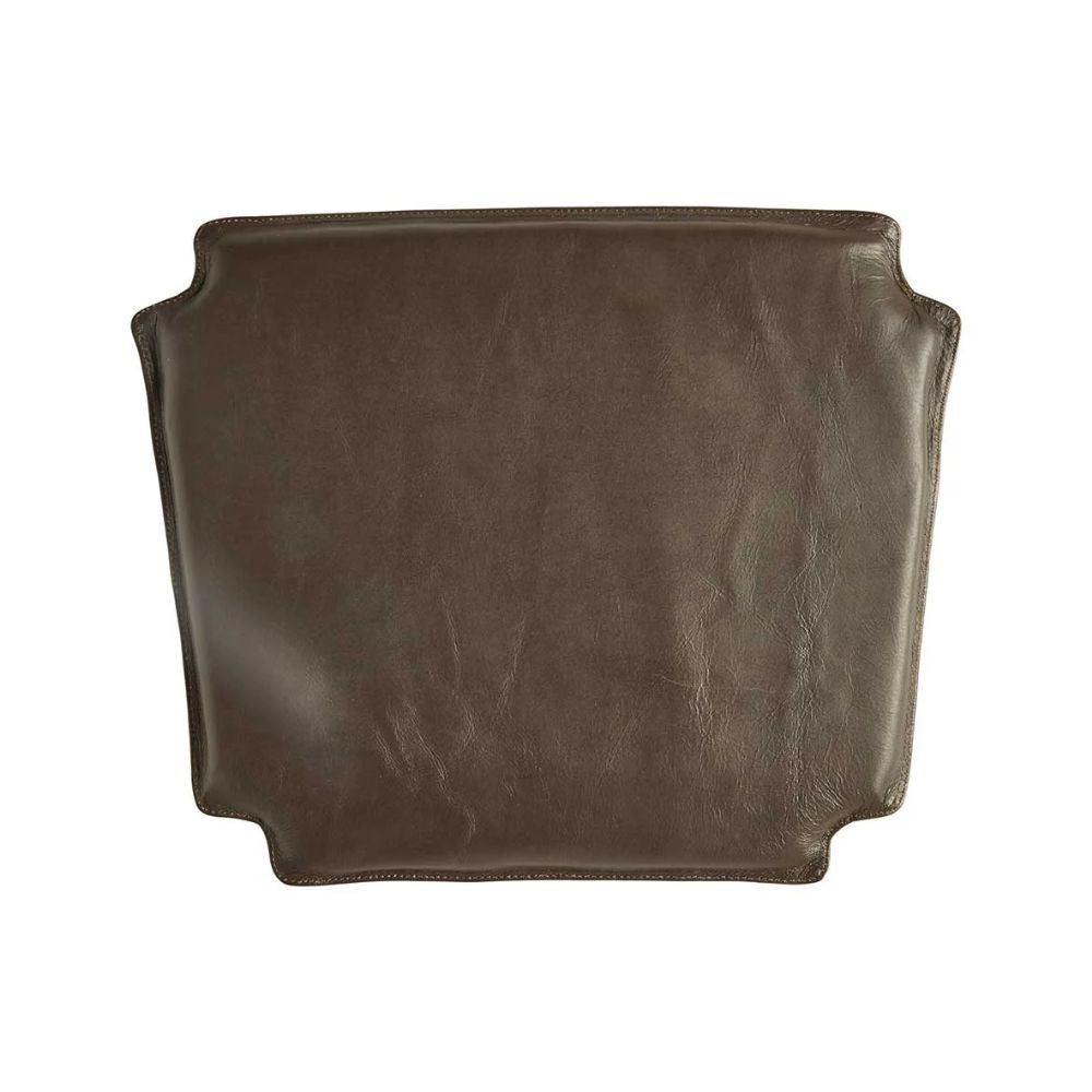 Sittdyna till Y-stol - Buffelläder - Brun