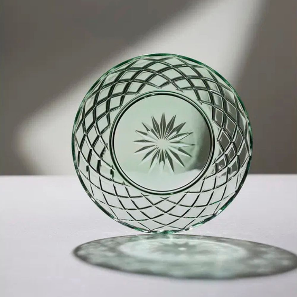 Lyngby Glas - Sorrento Glastallrik Dia 21 cm 4 st. Grön