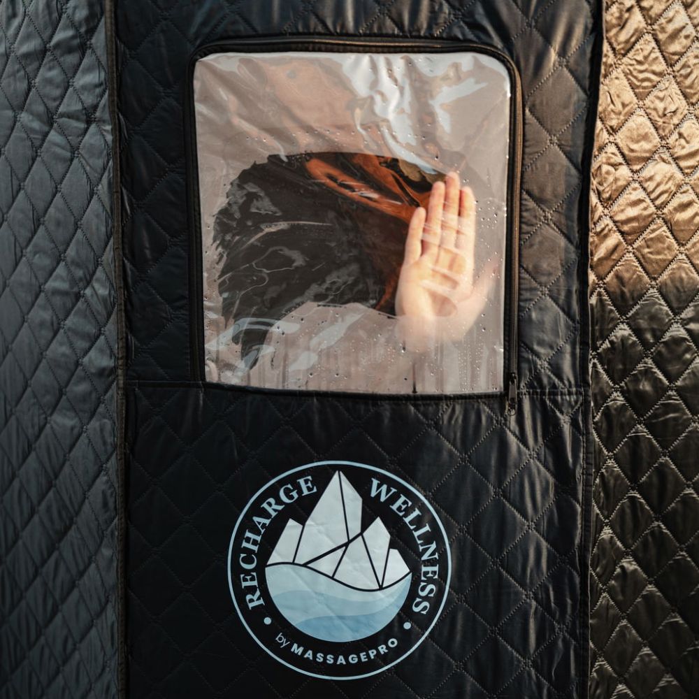 Ångbastu svart 90x90x180 cm