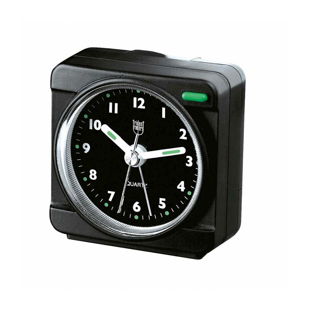 Trident Traders - Vækkeur quartz i sort
