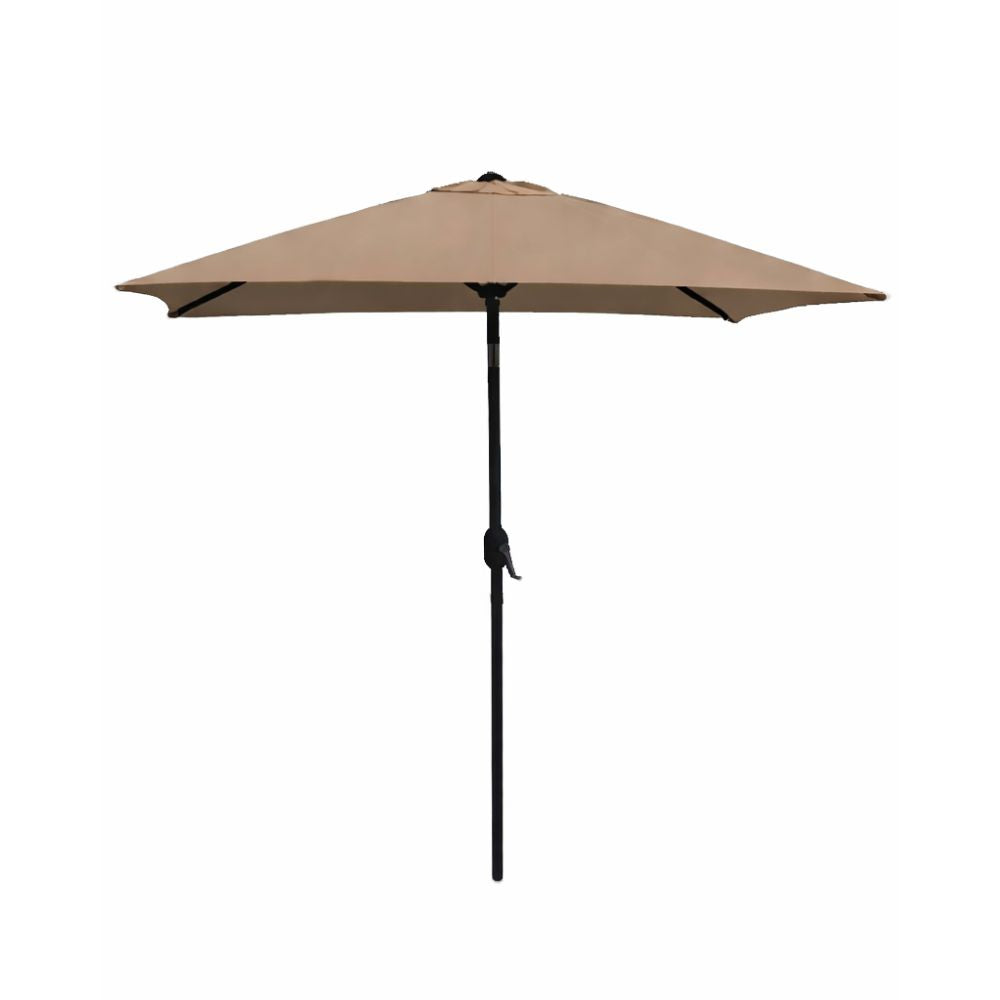 Barcelona parasoll alu med tilt 2x2 m cappuccino