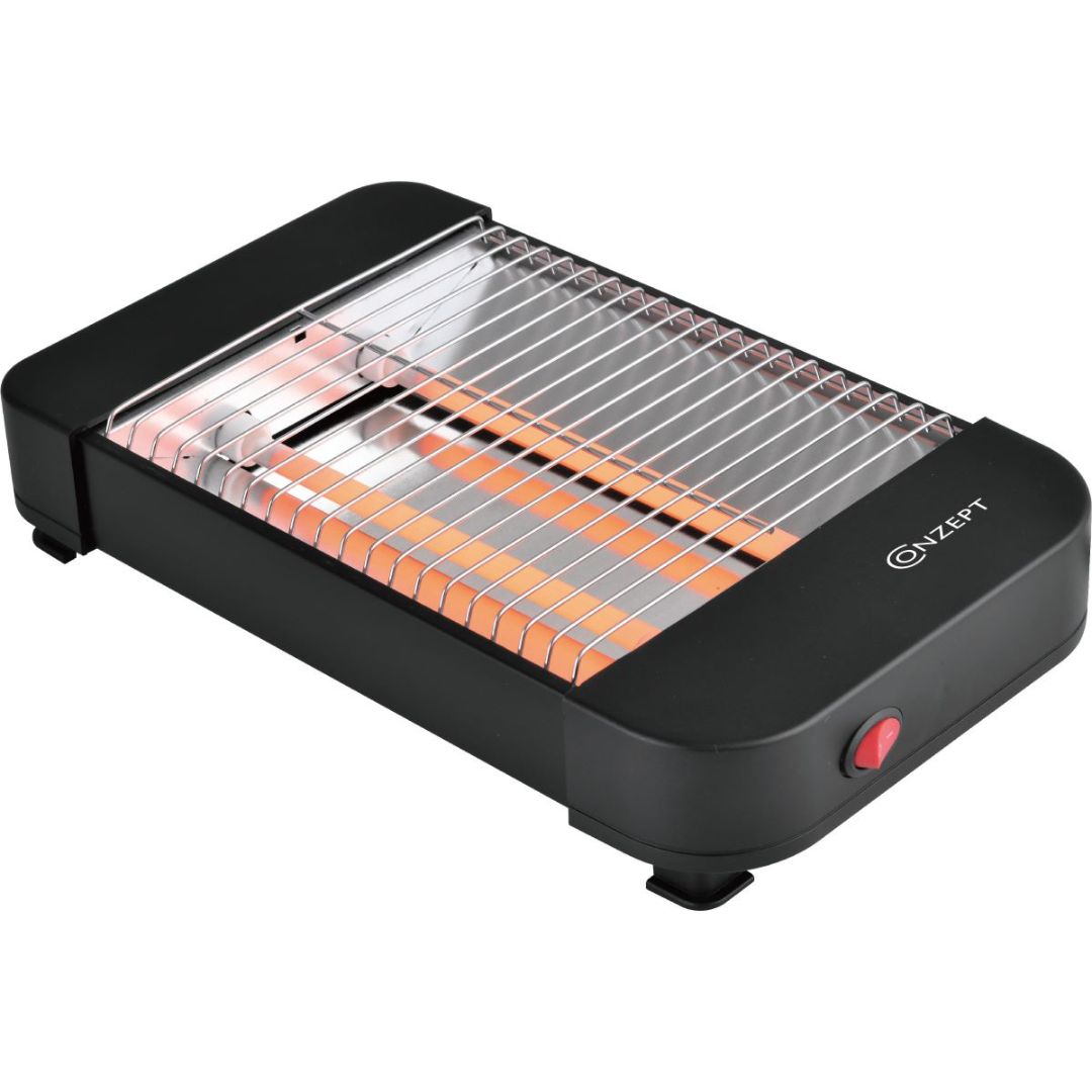 Conzept brödrost mini svart 300 W på/av-knapp