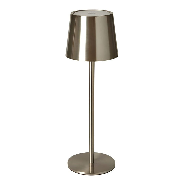 Bordslampa med touch i silver 27,5 cm